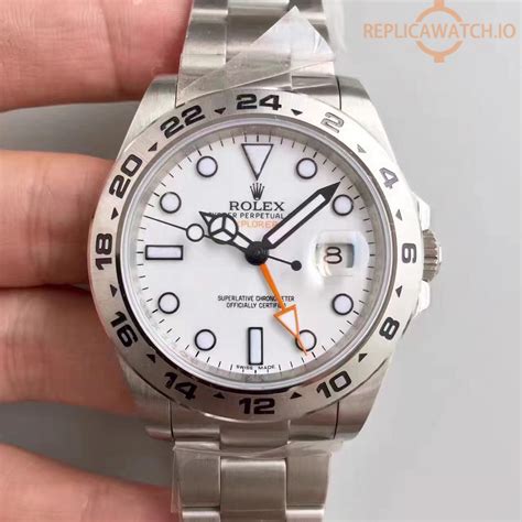 rolex explorer ii gmt replica|rolex explorer 2 alternative.